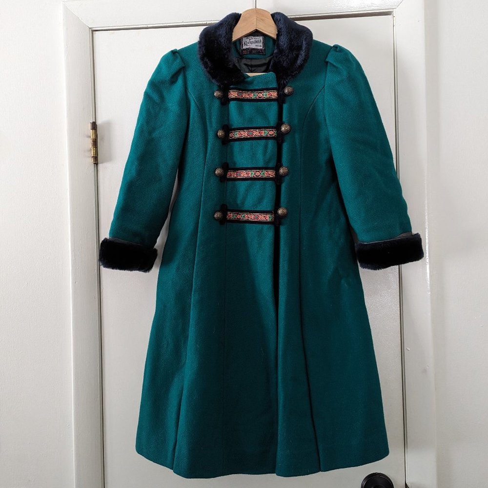 Rothschild wool coat size children 7